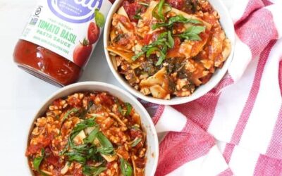 Sopa de lasagna baja en FODMAP
