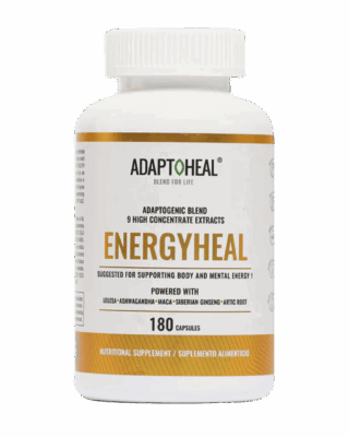 ENERGYHEAL - Adaptógenos para aumentar la energía - 180 Caps