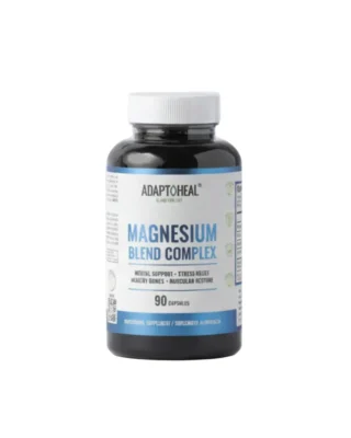 MAGNESIUM BLEND COMPLEX con Glicinato + Citrato + Malato + Vitamina B6 - 90 Caps